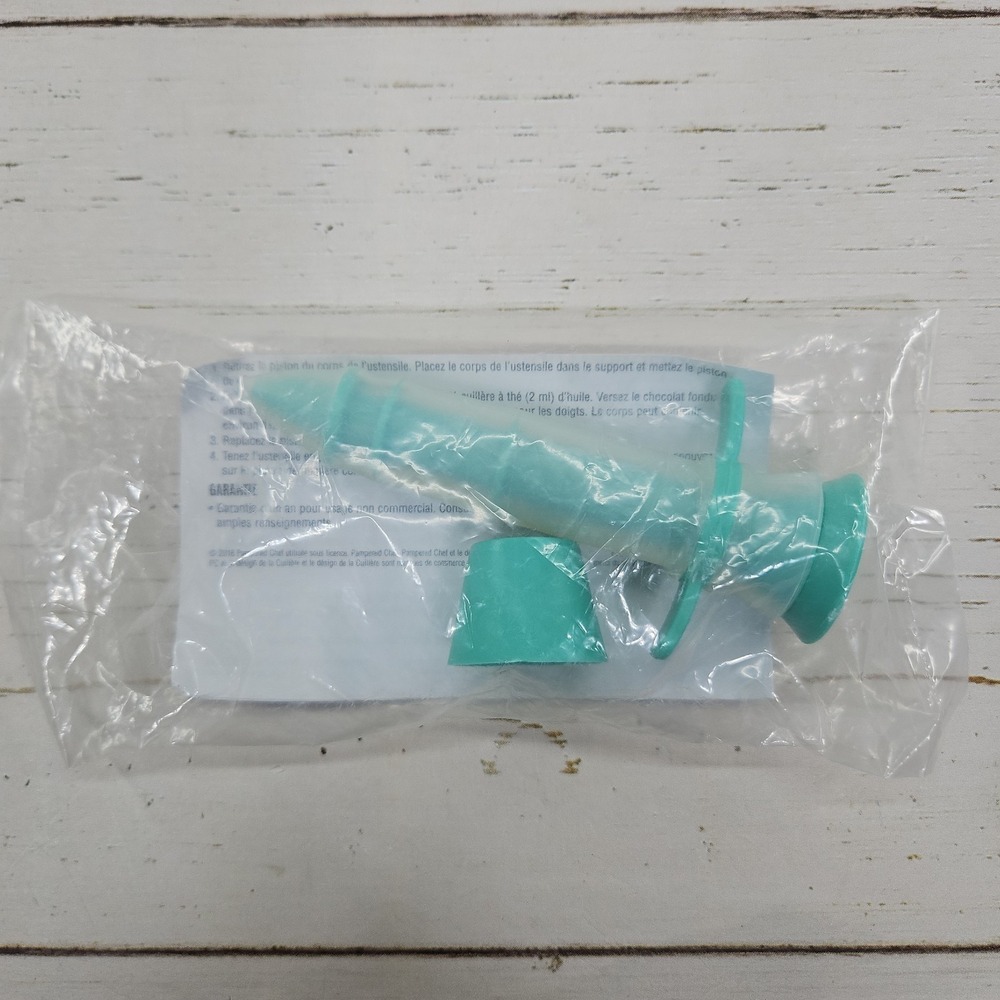Pampered Chef Chocolate Drizzler Drizzle Tool Decorator 1458 Cake Cookie Cupcake